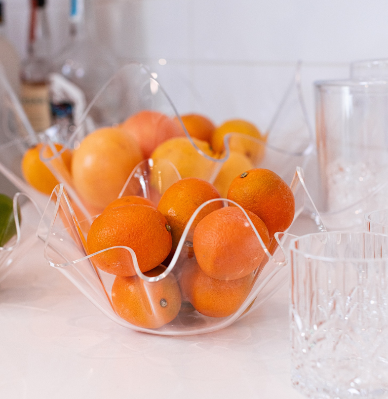 11 1/2" Ruffled Fruit and Salad Bowl