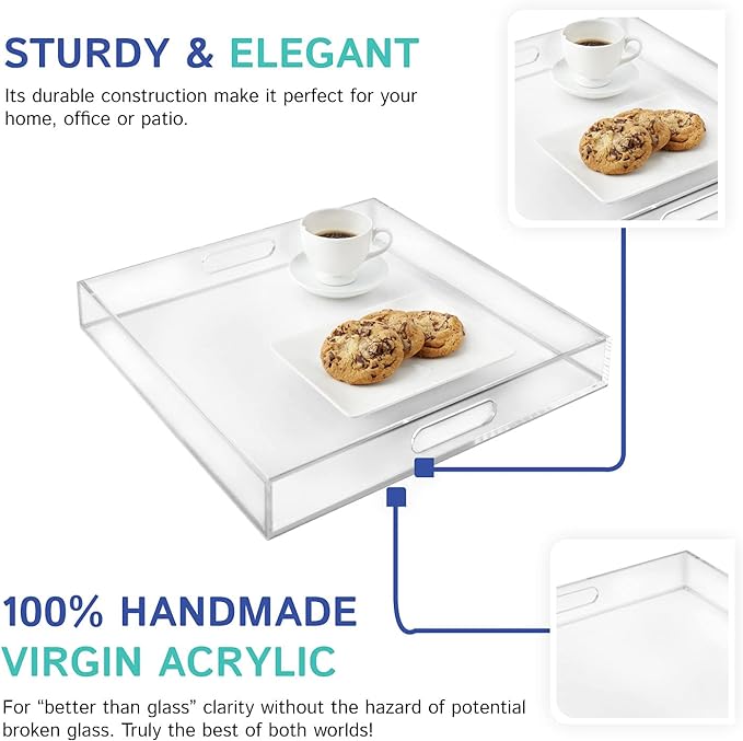 Serving Tray with Handles