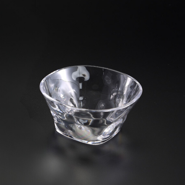 Trapezoid Shaped Dimpled Small Serving Bowl