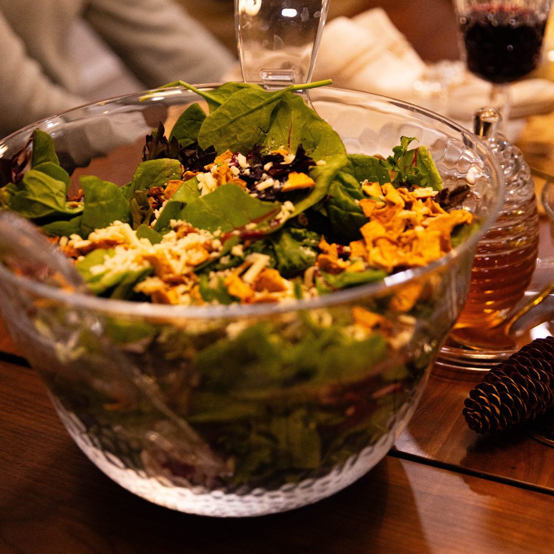 11" Iced Diamonds Salad Bowl