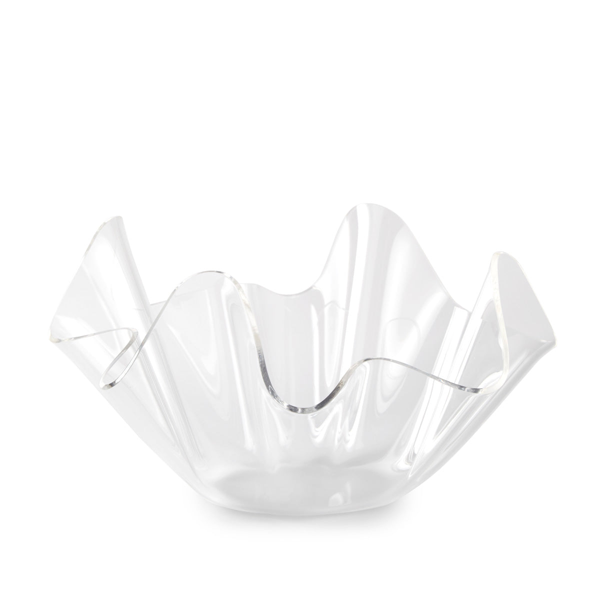 9 1/2" Ruffle Shaped Medium Fruit Bowl