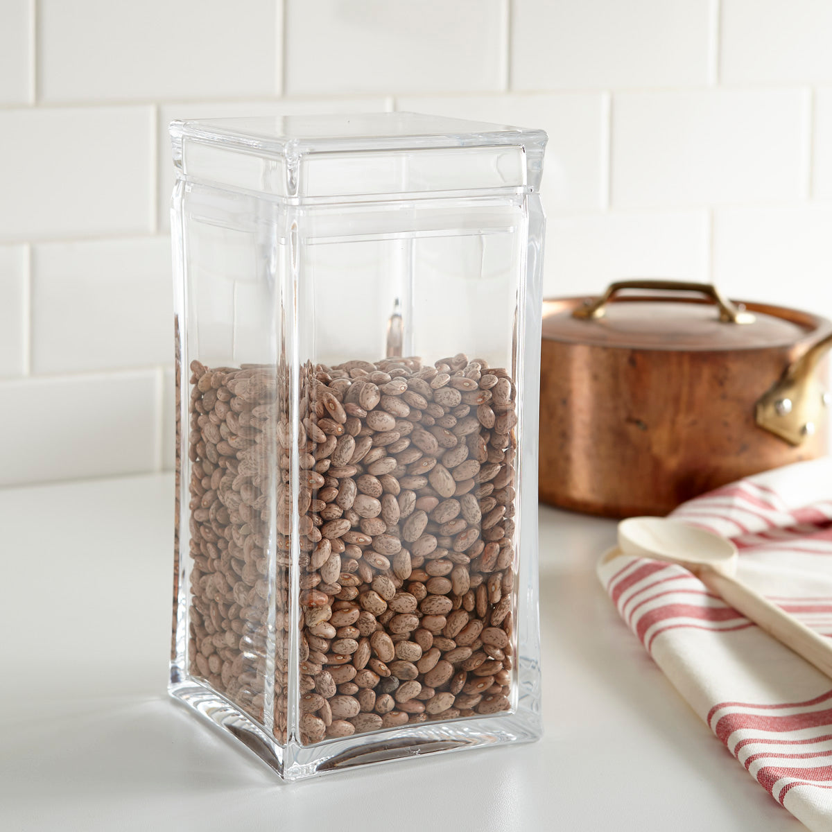 Square Canisters with Lids