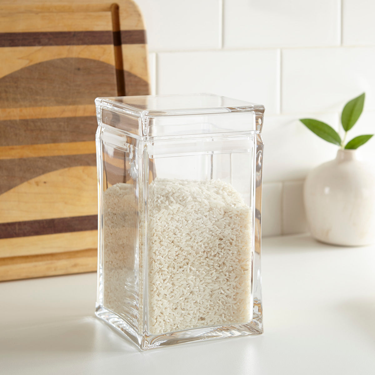 Square Canisters with Lids