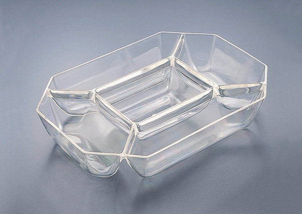 5-Compartment Octagon Tray