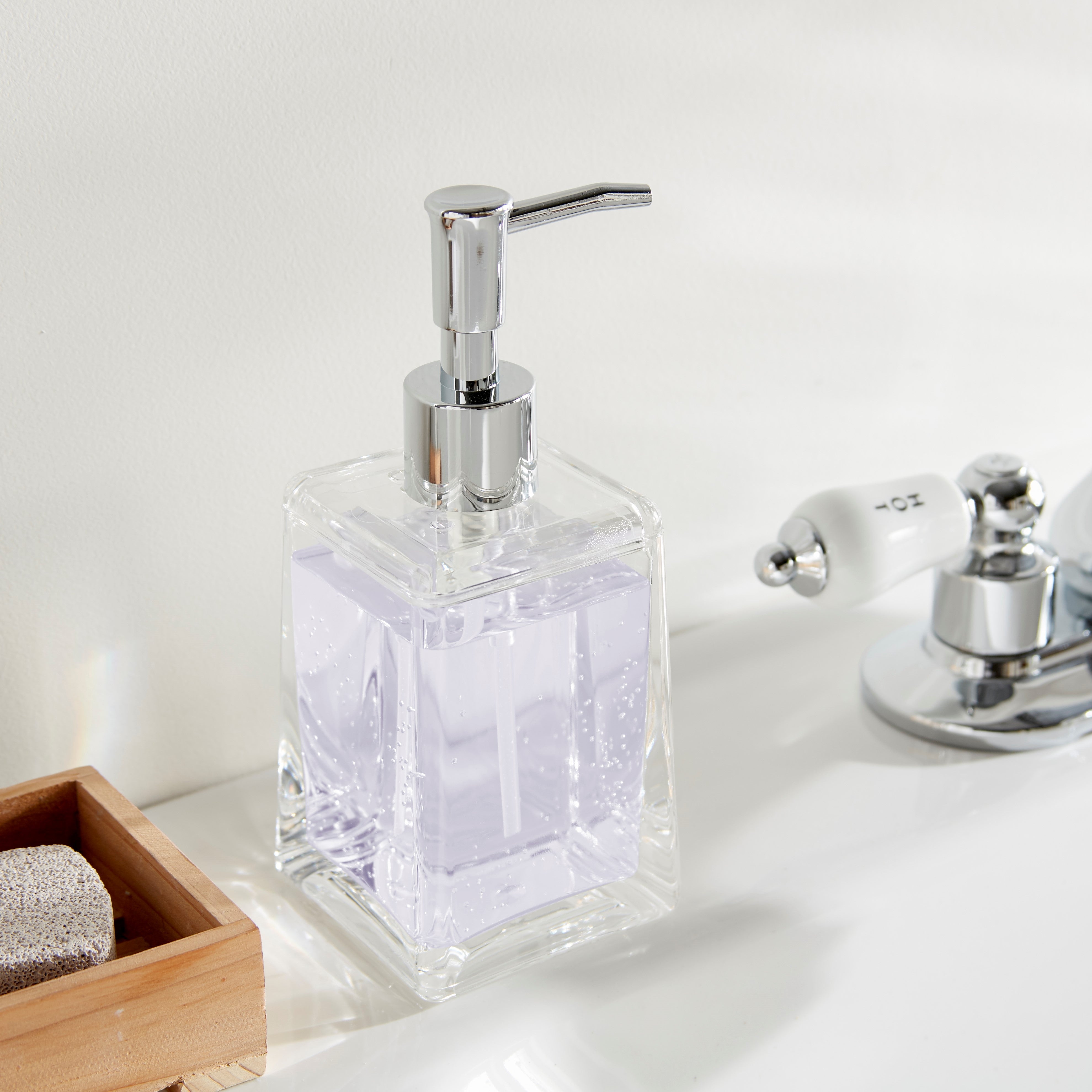 Square Tapered Soap Dispenser