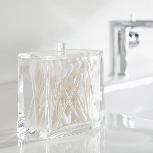 Rectangular Cotton Swab Container