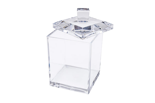 Tall 3" Square Box W/ Cube Lid