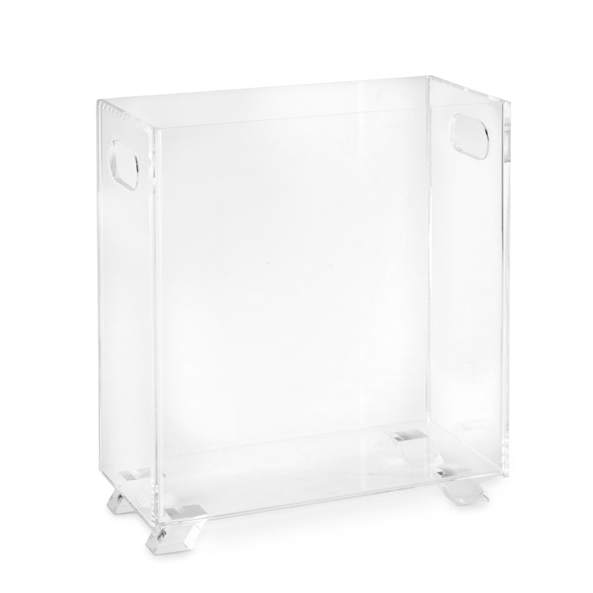 Clear Magazine Holder/Wastebasket