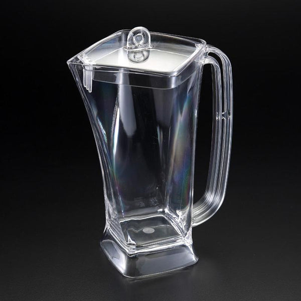 1 Quart Square Twist Pitcher with Lid