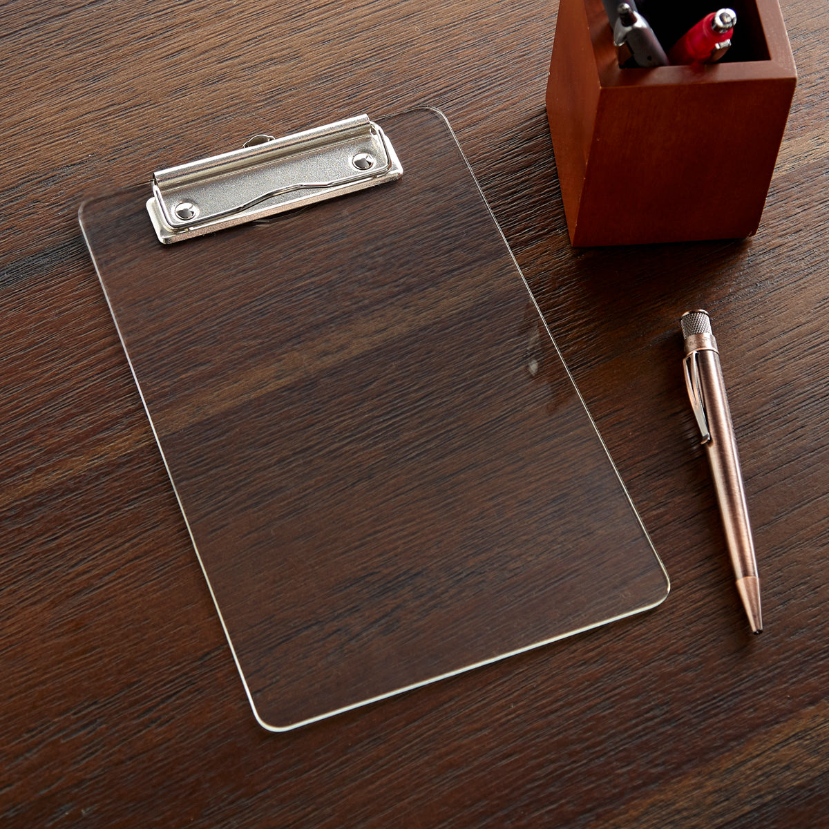 Clear Acrylic Clipboard