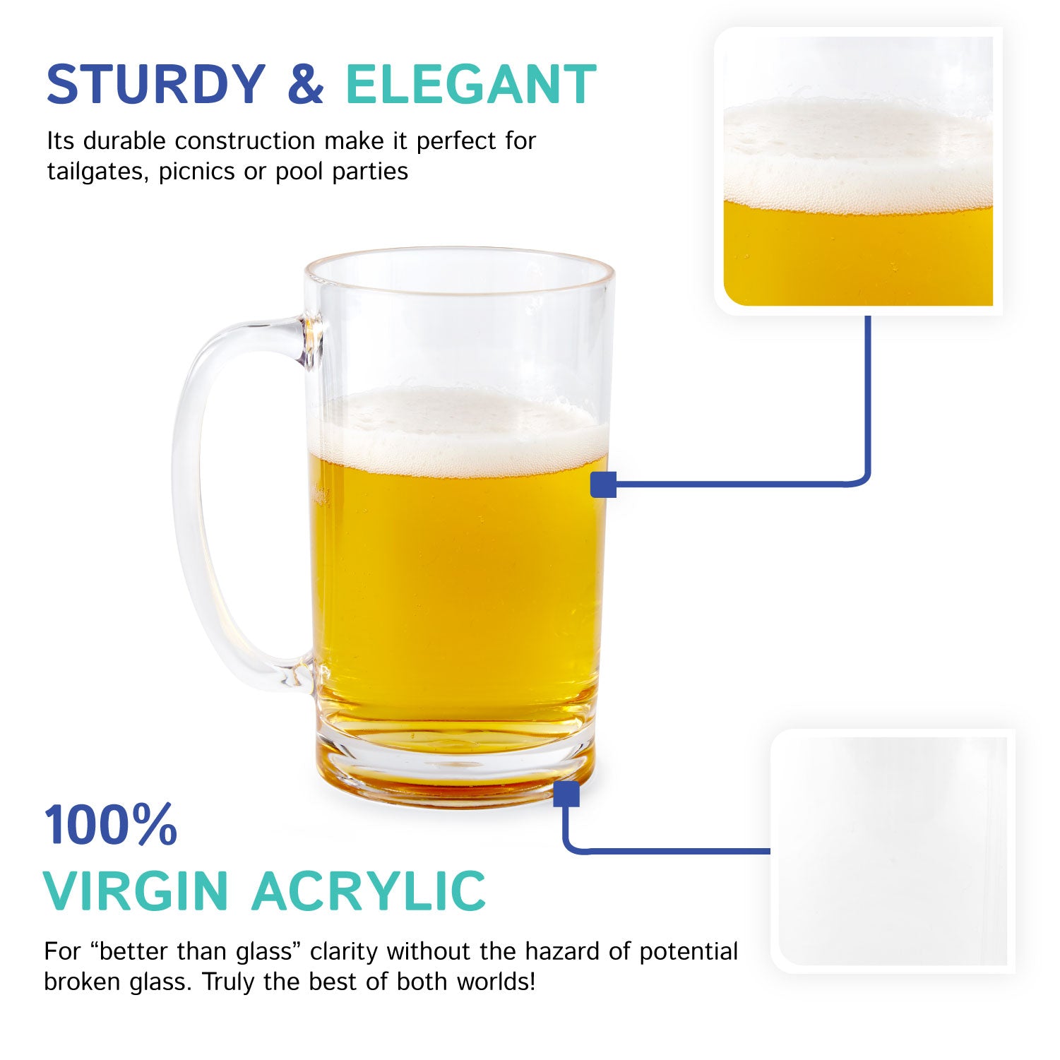 20 oz. Beer Mug