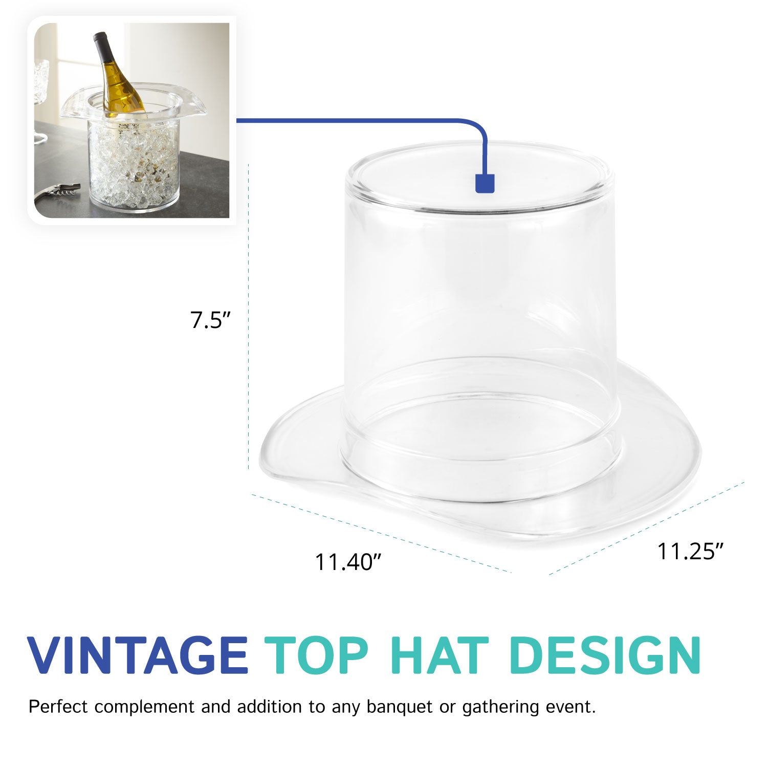 Clear Top Hat